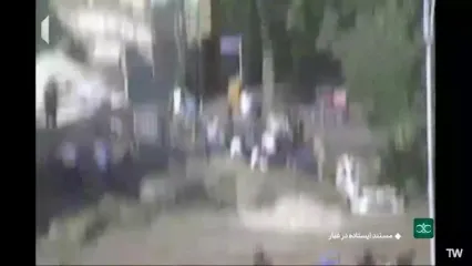 مادری باردار در میان شعله‌ها / جان‌فشانی امدادگر با دستان خالی در حمله اسرائیل به تهران