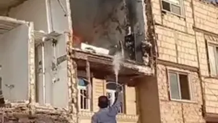 جزئیات حادثه در قم / انفجار آبگرمکن و تخریب منازل مسکونی