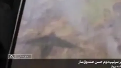 پرواز هواپیمای آب پاش برای مهار آتش هورالعظیم - خوزستان