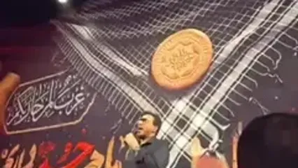 غوغای حامد شاکرنژاد، قاری برنامه محفل و کربلایی حسین طاهری در شب موذن کربلا