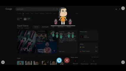 چالش Squid Game حالا در گوگل قابل بازی است!