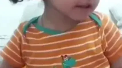 نوحه‌ خوانی زهرا برزگر 3 ساله که در حمله اسرائیل به ایران شهید شد