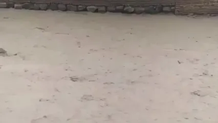 سیل و آب‌گرفتگی در معابر بستان‌آباد و لیقوان