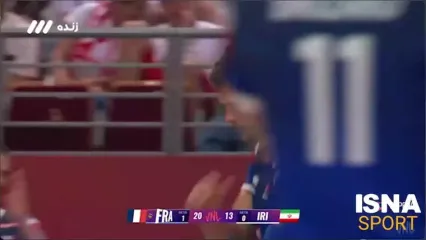 خلاصه بازی والیبال ایران ۰ - ۳ فرانسه
