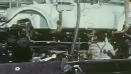 ببینید؛ فیلمی قدیمی از مراحل تولید خودروی فولکس قورباغه ای در سال 1970