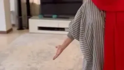 عکس ها / نگاهی به دکوراسیون فوق العاده چشم نواز خانه مرجانه گلچین / از تابلو نقاشی زنده تا فرش اصیل ایرانی و کنسول سلطنتی