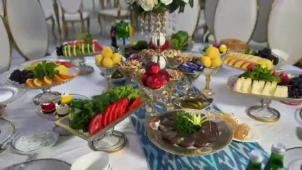 ببینید؛ غذای خیابانی در ازبکستان؛ پخت 90 کیلو سمرقندپلو، غذای محبوب ازبک ها در تاشکند