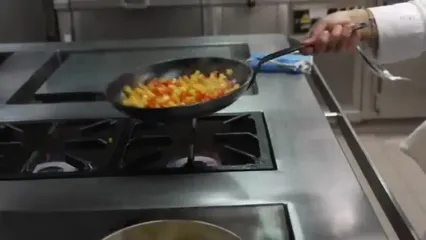 ببینید؛ غذای خیابانی در فرانسه؛ پخت کاپوناتا توسط سرآشپز ماداگاسکاری در پاریس