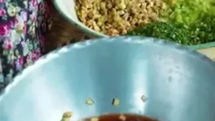ببینید؛ غذای روستایی در ایران؛ برداشت بادمجان و فلفل از مزرعه و تهیه ترشی هفت بیجار