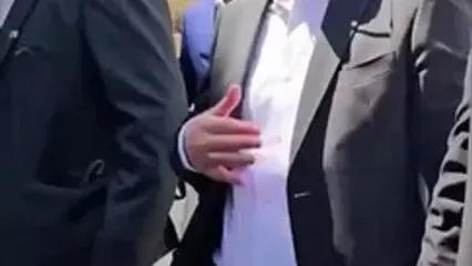 ببینید؛ اولین حضور رسمی «بابک زنجانی» بین مردم پس از آزادی از زندان