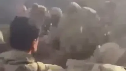 ببینید؛ لحظه بازداشت «شیخ جنگی» در کردستان