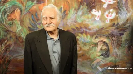 جمع هنرمندان مشهور در مراسم یادبود استاد فرشچیان
