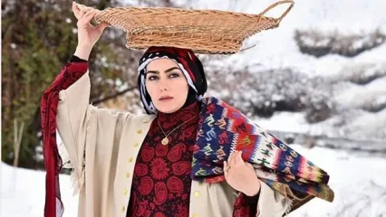 عکس جذاب روژان «نون خ» با یک آهنگ کُردی