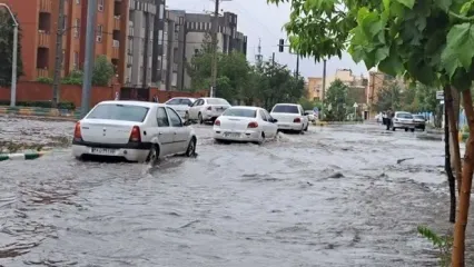 خوشحالی مردم استان هرمزگان از باران سیل آسا!