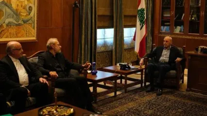 پیام ویژه لاریجانی به مردم لبنان از بیروت