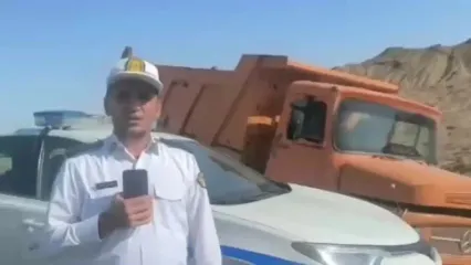 فیلم تصادف مرگبار پژو 207 با کامیون / 3 نفر جان باختند
