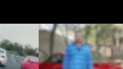 فیلم دستگیری راننده هنجارشکن قمه به دست در تبریز