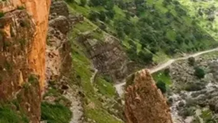 فیلم زیبایی تنگه زرانگوش در ایلام