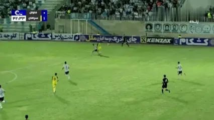 خلاصه بازی ملوان 1 - سپاهان 1