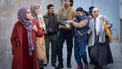دورهمی بازیگران سریال پایتخت در اکران یک فیلم