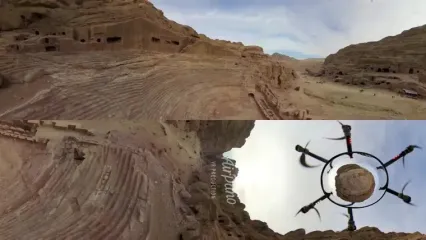 شهری عجیب در دل صخره‌ها؛ یکی از عجایب هفتگانه جهان!