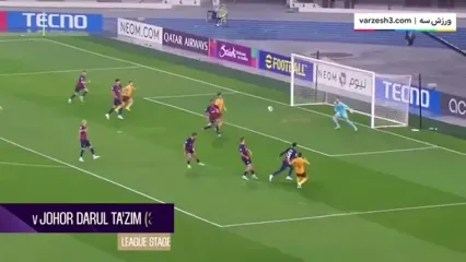 تمام ۹ گل یاسر آسانی در این فصل لیگ نخبگان