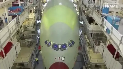ببینید؛ نگاهی به مراحل تولید هواپیماهای ایرباس A380 و بلوگا در فرانسه