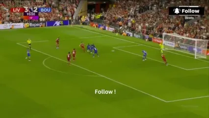 ویدیو: گل چهارم لیورپول به بورنموث توسط محمد صلاح