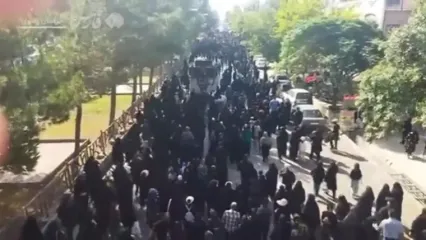 پیاده‌روی جاماندگان اربعین در نیشابور