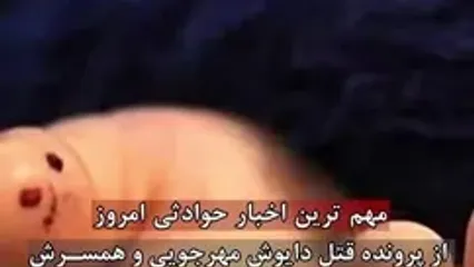 گزارش حوادث ۲۴ ساعت گذشته / از پرونده قتل داریوش مهرجویی تا حکم اعدام در ملأعام قاتل الهه حسین نژاد و بازسازی سرقت از دختری در سعادت‌آباد