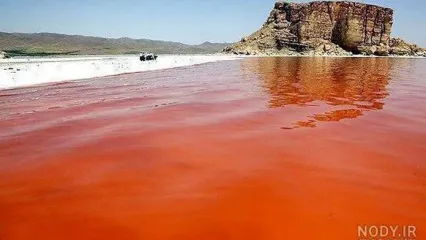 دریاچه ارومیه در مرداد آتشین یخ بست!