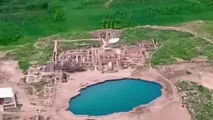 تخت سلیمان در آذربایجان غربی