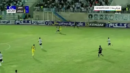 خلاصه بازی ملوان ۱ - سپاهان ۱