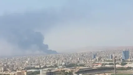 آتش‌سوزی گسترده در تبریز