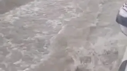 بارش شدید باران نورآباد ممسنی را زیر آب برد