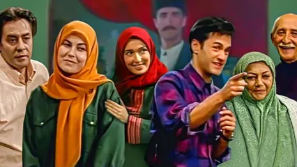 ویدئو بامزه و دیدنی از پشت‌صحنه سریال خانه سبز