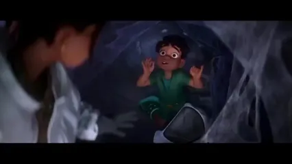 فیلم رسمی از انیمیشن سینمایی «Elio»، محصول پیکسار به اسم «Gun It»