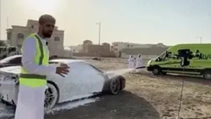 اولین کارواش پهپادی جهان در امارات