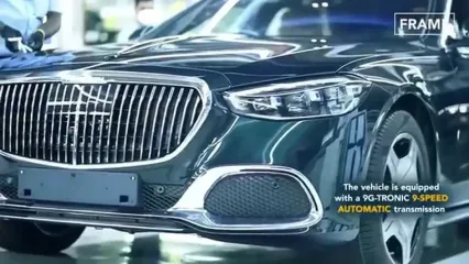 ببینید؛ مراحل جالب ساخت خودروی لوکس رولزرویس فانتوم در انگلیس