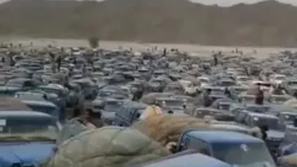 فیلم لحظه قاچاق سوخت در استان سیستان و بلوچستان