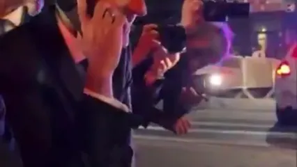 پلیس آمریکا، مکرون را مجبور به پیاده‌روی به سمت سفارت کرد