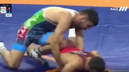 چراغ اول کشتی فرنگی در فینال روشن شد