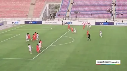 موقعیت گلزنی که از دست رفت