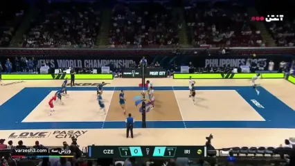 خلاصه بازی والیبال ایران و جمهوری چک 3 مهر 1404