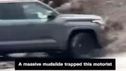 لحظاتی نفس‌گیر برای فرار از سیل