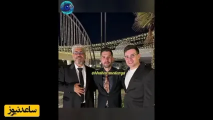 نگاهی به چیدمان شاهانه و مجلل تالار عروسی محمد نادری و همسرش الناز خانوم / از کارت عروسی انگلیسی تا گل آرایی اروپایی و عکس مهمانان ویژه، مهران غفوریان و ..