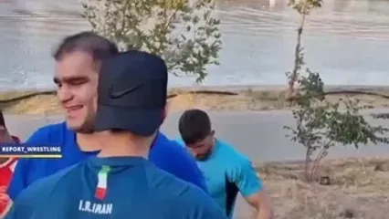 تمرینات ویژه قهرمان سنگین وزن کشورمان و واکنش جالب مردم