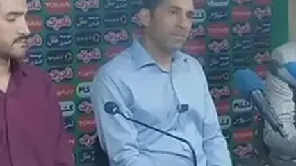 برق ورزشگاه تختی در زمان نشست خبری هاشمیان رفت!