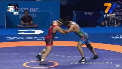 کشتی علیرضا مهمدی مقابل الکساندروف بلغارستانی را ببینید ی کامل