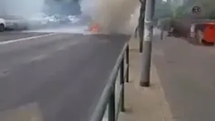 انفجار خودرو در مرکز تل‌آویو